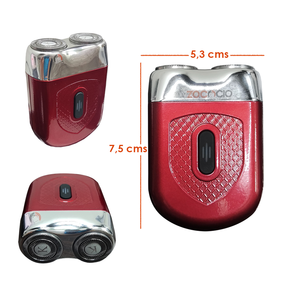 Miniatura 4 de Mini Afeitadora Viajera Doble Cabeza